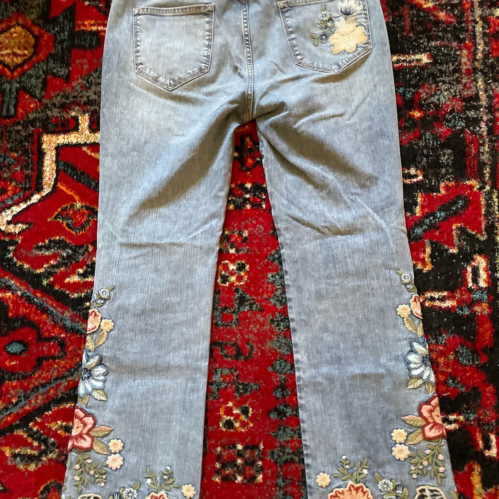 Driftwood Kelly Bootcut with Scalloped Hem - Picture 5 of 6